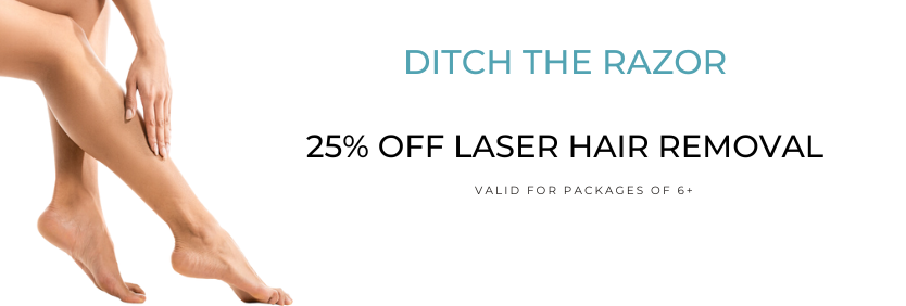 20% Off laser hair removal